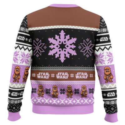 Hooktab Chewbacca Star Wars Ugly Christmas Sweater