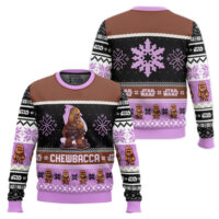 Hooktab Chewbacca Star Wars Ugly Christmas Sweater