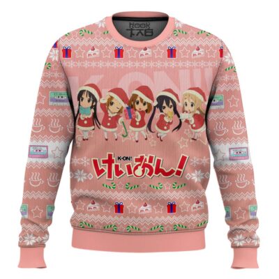 Chibi Christmas K-on! Ugly Christmas Sweater