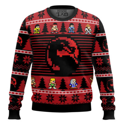 Chibi Mortal Kombat Ugly Christmas Sweater