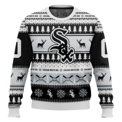 Chicago White Sox - Custom Name And Number Ugly Sweater