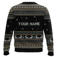 Hooktab Chick-fil-a - Custom Name Ugly Christmas Sweater