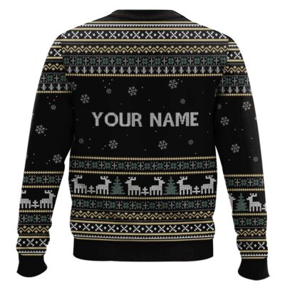 Hooktab Chick-fil-a – Custom Name Ugly Christmas Sweater