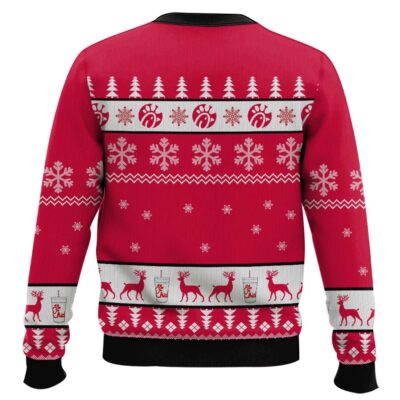 Hooktab Chick-fil-a Ugly Christmas Sweater