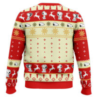 Hooktab Christ The Charlie Brown and Snoopy Show Ugly Christmas Sweater