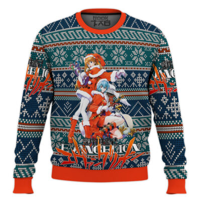 Christmas Evangelion Ugly Christmas Sweater