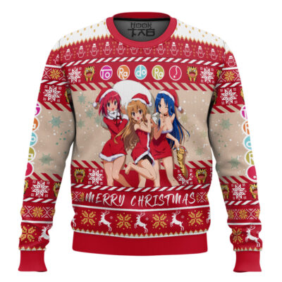 Christmas Girls Toradora! Ugly Christmas Sweater