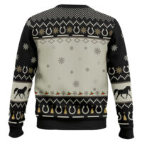 Hooktab Christmas Horses Ugly Christmas Sweater