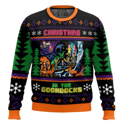 Christmas In The Goondocks The Goonies Ugly Christmas Sweater