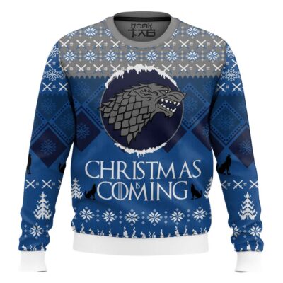 Christmas Is Coming Game Of Thrones Ugly Christmas Sweater