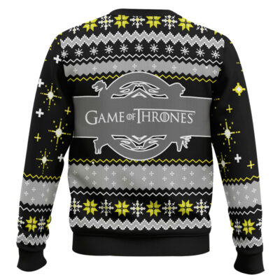 Hooktab Christmas Is Coming House Stark Game Of Thrones Ugly Christmas Sweater