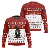 Hooktab Christmas Is Coming Jack Skellington Ugly Christmas Sweater