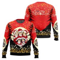 Hooktab Christmas K-on! Ugly Christmas Sweater