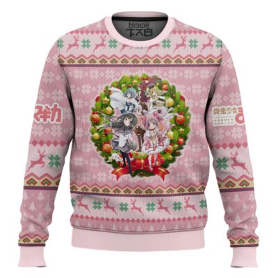 Christmas Magic Puella Magi Madoka Magica Ugly Christmas Sweater