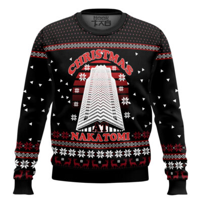 Christmas Nakatomi Die Hard Ugly Christmas Sweater