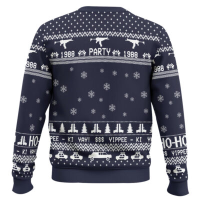 Hooktab Christmas Party 1988 Die Hard Ugly Christmas Sweater