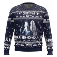 Hooktab Christmas Party 1988 Die Hard Ugly Christmas Sweater
