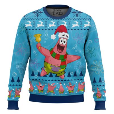 Christmas Patrick SpongeBob SquarePants Ugly Christmas Sweater