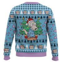 Hooktab Christmas Rocko Rocko's Modern Life Ugly Christmas Sweater