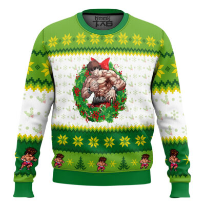 Christmas Season Baki Ugly Christmas Sweater