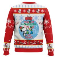Hooktab Christmas The Charlie Brown and Snoopy Show Ugly Christmas Sweater