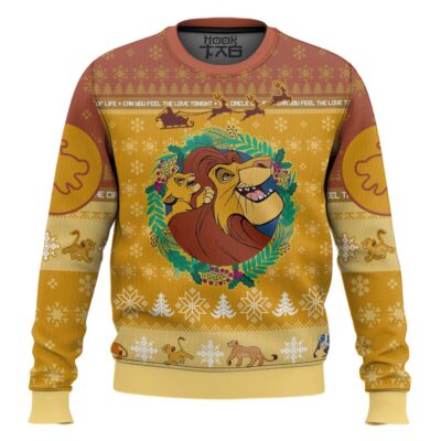 Christmas The Lion King Ugly Christmas Sweater