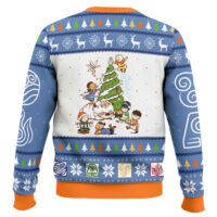 Hooktab Christmas Time Avatar The Last Airbender Ugly Christmas Sweater