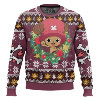 Christmas Tony Tony Chopper One Piece Ugly Christmas Sweater