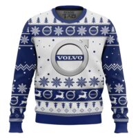 Hooktab Christmas Volvo Ugly Christmas Sweater