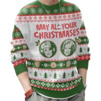 Hooktab Christmases Bea White The Golden Girls Ugly Christmas Sweater