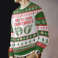 Hooktab Christmases Bea White The Golden Girls Ugly Christmas Sweater
