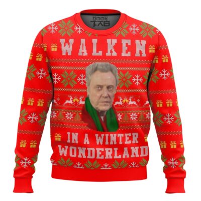 Christopher Walken In A Winter Wonderland, Ugly Christmas Sweater