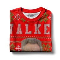 Hooktab Christopher Walken In A Winter Wonderland, Ugly Christmas Sweater