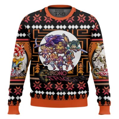 Chrono Heroes Chrono Trigger Ugly Christmas Sweater