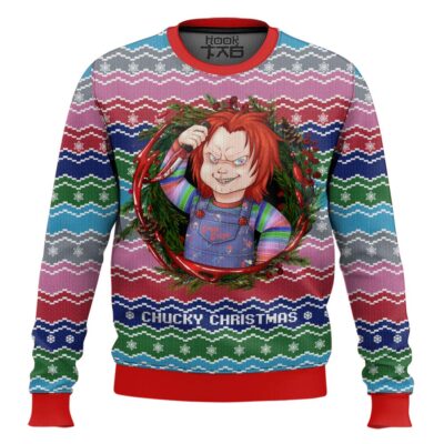 Chucky Christmas Child's Play Ugly Christmas Sweater