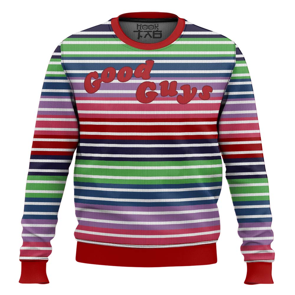 Hooktab Chucky Good Guys Ugly Christmas Sweater Hooktab Chucky Good Guys Ugly Christmas Sweater