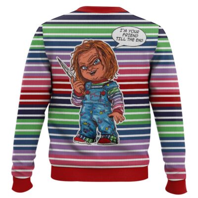 Hooktab Chucky Good Guys Ugly Christmas Sweater