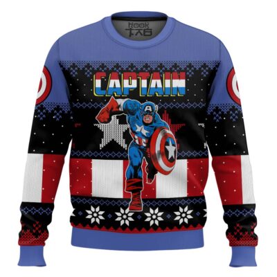 Classic Christmas Captain Ugly Christmas Sweater