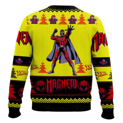Hooktab Classic Magneto X-men 97 Ugly Christmas Sweater