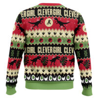 Hooktab Clever Girl Jurassic Park Ugly Christmas Sweater