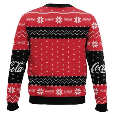 Hooktab Coca-Cola Merry Christmas Ugly Christmas Sweater