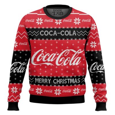 Coca-Cola Merry Christmas Ugly Christmas Sweater