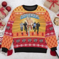 Hooktab Cody Rhodes Codyvengers WWE Ugly Christmas Sweater