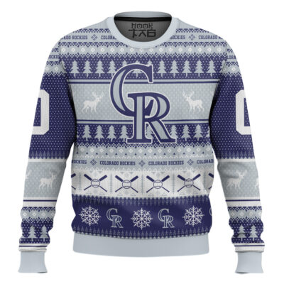 Colorado Rockies - Custom Name And Number Ugly Sweater