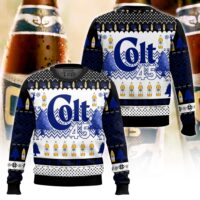 Hooktab Colt 45 Ugly Christmas Sweater