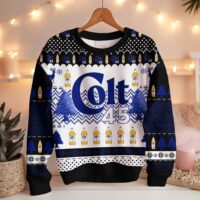 Hooktab Colt 45 Ugly Christmas Sweater