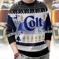 Hooktab Colt 45 Ugly Christmas Sweater