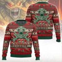 Hooktab Contra 1987 Ugly Christmas Sweater