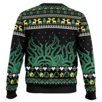 Hooktab Cool Octopus Ugly Christmas Sweater