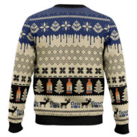 Hooktab Coors Banquet Beer Ugly Christmas Sweater